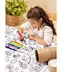 Color:Circus - Image 6 - Coloring Washable Tablecloth & 12 Markers Set - Circus Print
