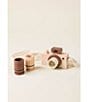 Color:Natural - Image 2 - Wooden Camera with Bag Playset