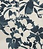 Color:Flora Fiesta-Navy Multi - Image 6 - Chelsea 5 Pocket High Rise Floral Denim Bermuda Shorts