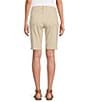 Color:Sand Dune - Image 2 - Chelsea 5 Pocket Mid Rise Bermuda Shorts