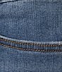 Color:Whitney Wash - Image 6 - Chelsea Denim Capri Button Snap Hem Jeans