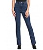 Code Bleu Chelsea Denim Mid Rise Straight Leg Full Length Jeans - Image 1