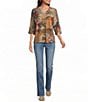 Code Bleu Chelsea High-Rise Straight Leg Front Seam Jean - Image 3