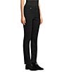 Code Bleu Chelsea Straight Core High Rise Power Pocket Jeans, Color:Saturated Black - Image 3