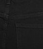 Code Bleu Chelsea Straight Core High Rise Power Pocket Jeans, Color:Saturated Black - Image 6