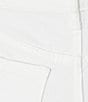 Color:White - Image 4 - Chelsea Straight Leg High Rise Stretch Denim Jeans