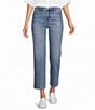 Code Bleu Denim High Rise Straight Leg Ankle Jeans - Image 1
