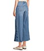 Code Bleu High Rise Wide Leg Embroidered Side Panel Jean - Image 4