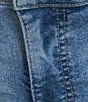 Code Bleu High Rise Wide Leg Embroidered Side Panel Jean - Image 5
