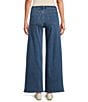 Code Bleu High-Rise Wide Leg Patch Pocket Jean - Image 2