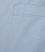 Code Bleu Hollywood Waist High Rise Wide Leg Patch Pocket Cropped Jeans, Color:Windsurfer - Image 6