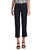 Code Bleu Petite Size Chelsea High Rise Straight Capri Jeans - Image 1