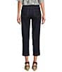 Code Bleu Petite Size Chelsea High Rise Straight Capri Jeans - Image 2