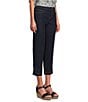 Code Bleu Petite Size Chelsea High Rise Straight Capri Jeans - Image 3