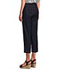 Code Bleu Petite Size Chelsea High Rise Straight Capri Jeans - Image 4