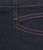 Code Bleu Petite Size Chelsea High Rise Straight Capri Jeans - Image 6