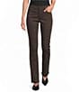 Code Bleu Petite Size Chelsea Leopard Straight Leg Core Jeans - Image 1