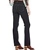 Color:Midnight - Image 2 - Petite Size Chelsea Straight Leg Jeans