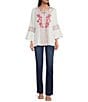 Code Bleu Petite Size Chelsea Straight Leg Jeans - Image 3