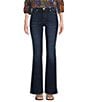 Code Bleu Petite Size Chelsea Stretch Boot Cut Denim Jeans - Image 1