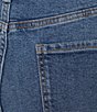 Code Bleu Petite Size High Rise Modern Straight Leg Jean - Image 4