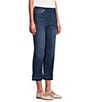 Code Bleu Petite Size High Rise Raw Cut Hem Ankle Jeans, Color:Delaney Wash - Image 3