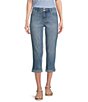 Code Bleu Petite Size Soho Twill High-Waist Fray Cuff Hem Capri Jeans,Specials : American Fashion Style Bags On Sale Code Bleu Petite Size Soho Twill High-Waist Fray Cuff Hem Capri Jeans,Specials : American Fashion Style Bags On Sale