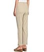 Color:Sand Dune - Image 5 - Petite Size Stretch Denim High Rise Straight Ankle Jeans