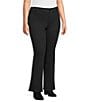 Code Bleu Plus Size Chelsea High Rise Bootcut Jeans, Color:Black - Image 3