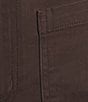 Code Bleu Plus Size Stretch Denim High Rise Wide Leg Ankle Jeans, Color:Coffee Roast - Image 6