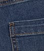Color:Claire Wash - Image 4 - Plus Size Stretch Denim High-Waist Skimmer Jeans