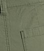 Code Bleu Plus Size Tapered Leg Mid Rise Convertible Cargo Pants, Color:Washed Aloe - Image 4