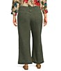 Code Bleu Plus Size Wide Leg Jeans - Image 2