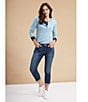 Color:Claudia - Image 5 - Rolled Cuff Weekend Jeans