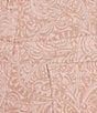 Color:Paradise Paisley- Tonal Pink - Image 4 - Soho Stretch Denim Bermuda Short