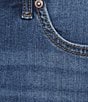 Code Bleu Soho Stretch Denim High Rise Straight Leg Capri Jeans - Image 4