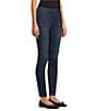 Code Bleu Soho Stretch Denim Mid Rise Skinny Leg Jeans, Color:Jade Wash - Image 3