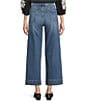 Code Bleu Stretch Denim High Rise Wide Leg Cropped Jeans, Color:Pacifica Wash - Image 2