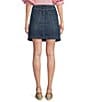Code Bleu Stretch Denim Mid Rise Skort, Color:Phoenix Wash - Image 2