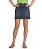 Code Bleu Stretch Denim Mid Rise Utility Skort - Image 1