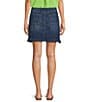 Code Bleu Stretch Denim Mid Rise Utility Skort - Image 2
