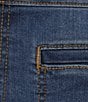 Color:Claire Wash - Image 4 - Stretch Denim Patch Pocket Skimmer Capri Jean