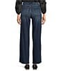 Code Bleu Stretch Denim Wide Leg Ankle Length Jeans, Color:Jade Wash - Image 2