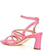 Color:Camelia Rose - Image 3 - Addie Leather Strappy Sandals