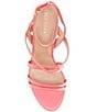 Color:Camelia Rose - Image 5 - Addie Leather Strappy Sandals