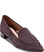 Cole Haan Beatrice Suede Pointed Toe Loafers - Image 1