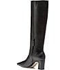 Cole Haan Blanche Tall Leather Block Heel Boots - Image 3