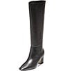 Cole Haan Blanche Tall Leather Block Heel Boots - Image 4