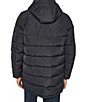 Cole Haan Channel Quilted Down Hooded Parka Coat - Image 2
