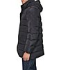 Cole Haan Channel Quilted Down Hooded Parka Coat - Image 3